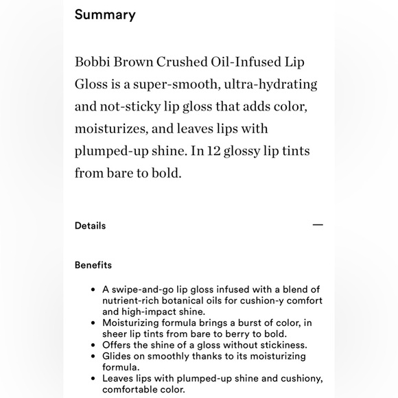 BOBBI BROWN | “Free Spirit” | Crushed Oil-Infused Lip Gloss (Brand New!) ✨ - Picture 13 of 15